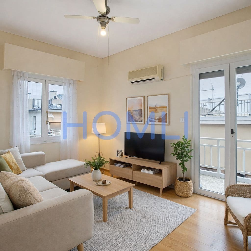 1-room Apartment, 52m² — Nea Smyrni, built 1972 - 1